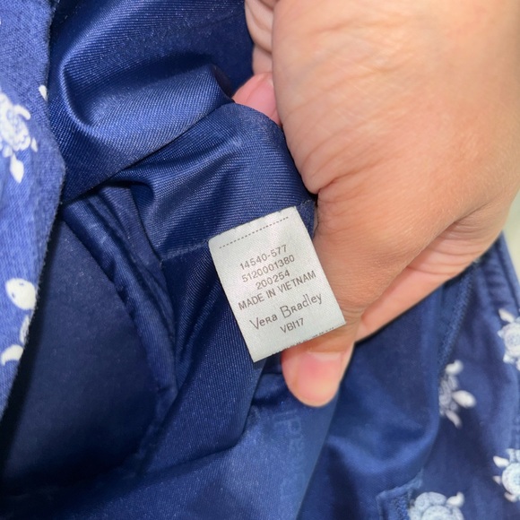 Vera Bradley Navy Sea Turtles purse - Picture 4 of 8